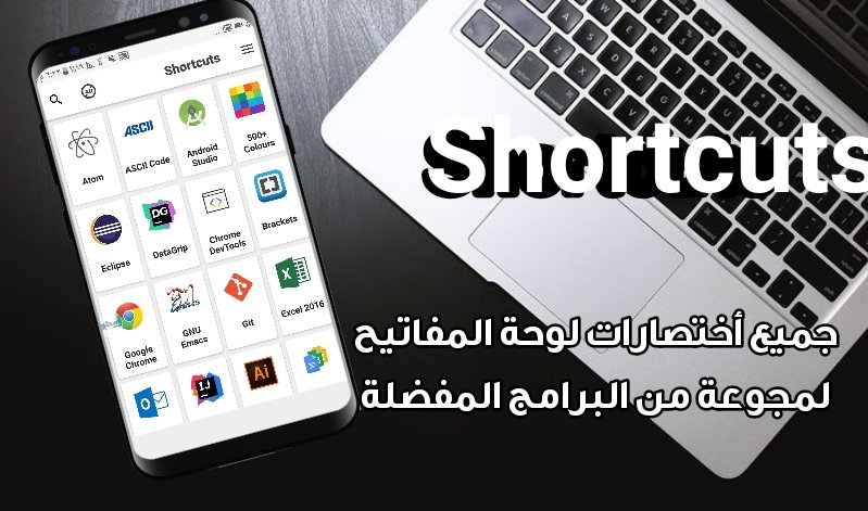 أسهل طريقة لمعرفة أختصارات لوحة المفاتيح للحاسوب عبر تطبيق Shortcuts 