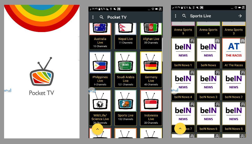 تطبيق Pocket TV