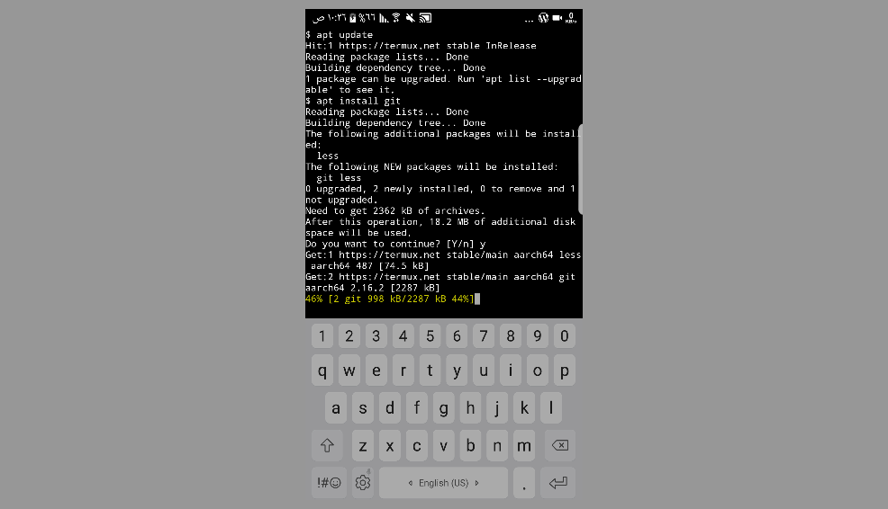 تطبيق Termux