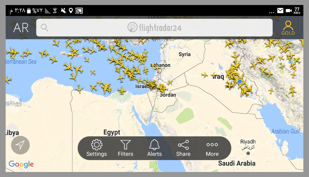 تطبيق Flightradar24