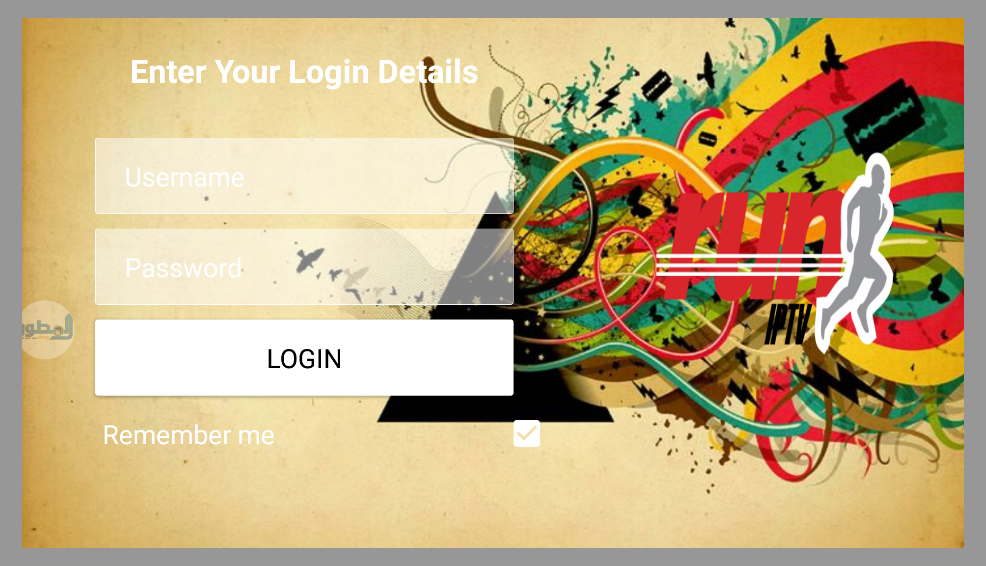 تطبيق Run IPTV