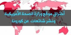 أختراق موقع وزارة الصحة الأمريكية مع تفشي فايروس كورونا المستجد