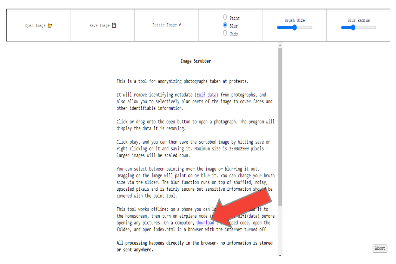 تطبيق ويب لتموية وجوه المتظاهرين الأمريكين بعد مقتل جورج فلويد