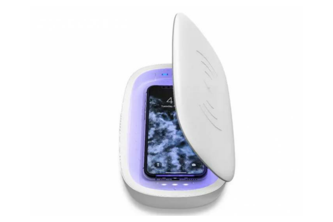 شراء جهاز Mophie UV لتعقيم الهواتف الذكية