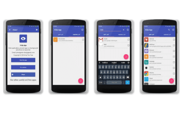 برنامج أخفاء التطبيقات والالعاب للاندرويد 