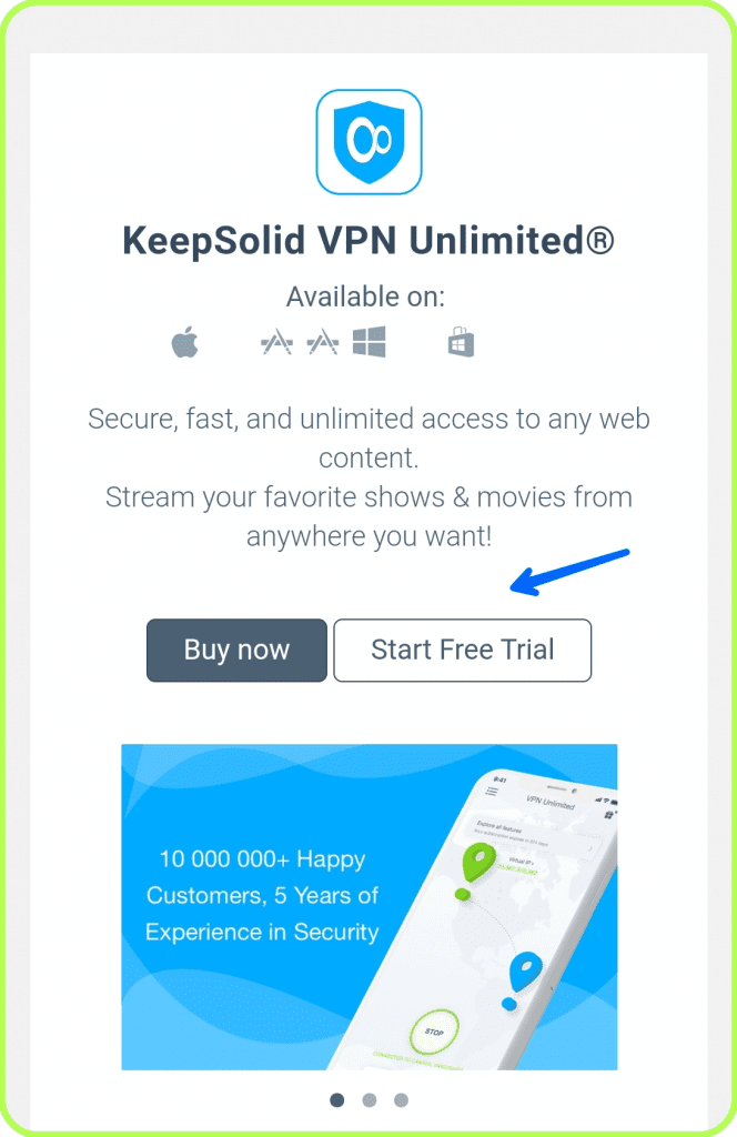 تطبيق KeepSolid لتصفح الانترنت بأمان