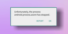 إصلاح خطأ “للأسف، توقفت عملية android.process.acore” على جهاز الأندرويد