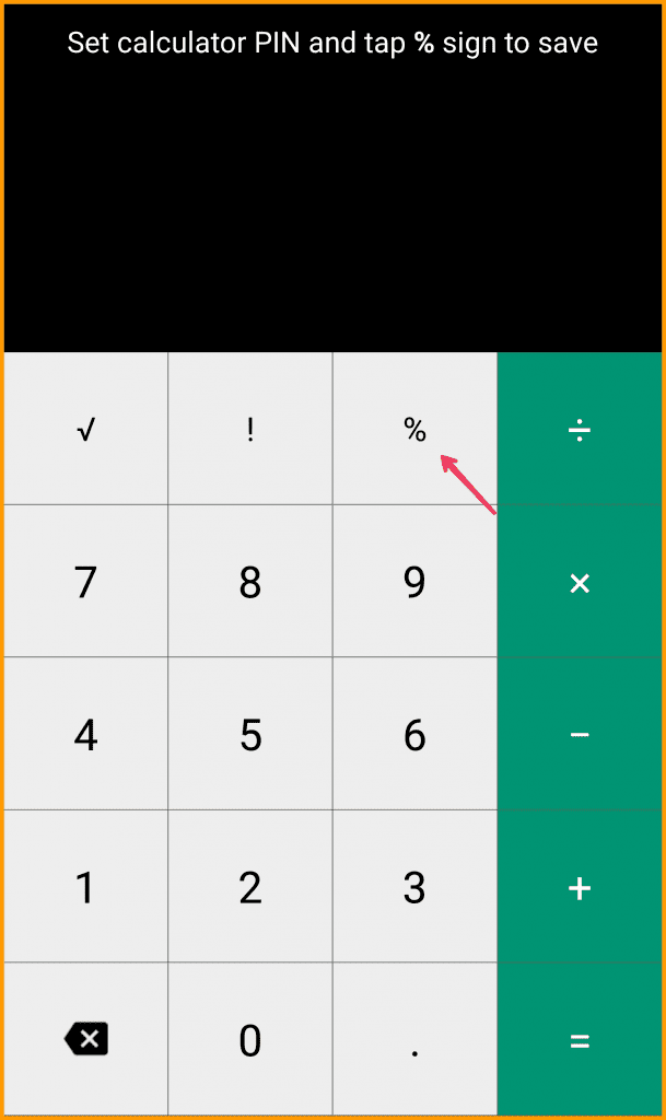 تطبيق # Calculator