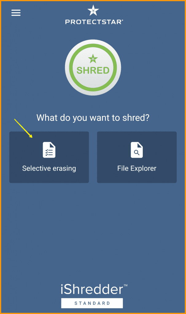 تطبيق iShredder