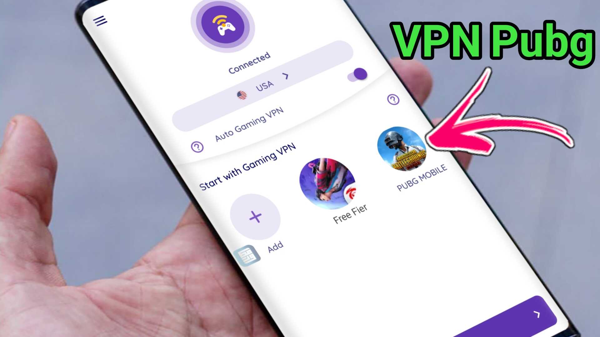 برنامج VPN Pubg لحل مشكلة ضعف الانترنت في الالعاب