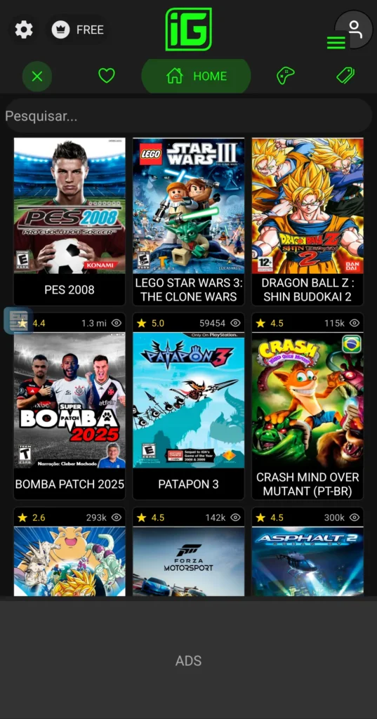 محاكي IGames الاسطوري