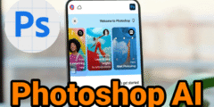 أدوبي تعلن عن أطلاق تطبيق Photoshop لتحرير وتصميم الصور بالذكاء الاصطناعي