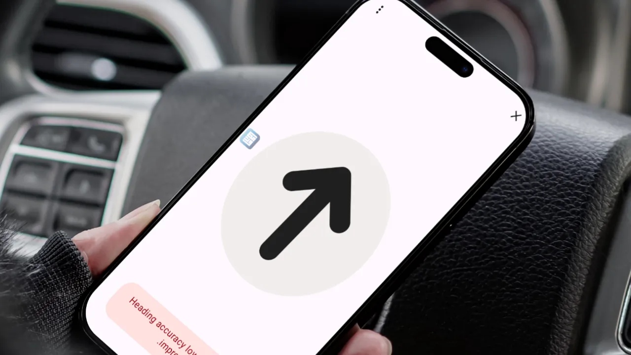 فقط اتبع السهم لتصل إلى وجهتك تطبيق GPS للاندرويد يستخدم طريقة مبتكرة بدلاً من عرض الخريطة