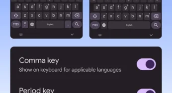 تحديث لوحة مفاتيح جوجل Gboard مع أمكانية إخفاء زر الفاصلة والنقطة