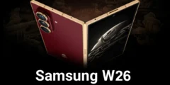 سامسونج تعلن عن أطلاق هاتف Samsung W26 في الصين مع دعم الاتصال عبر الاقمار الصناعية وهدايا مجانية