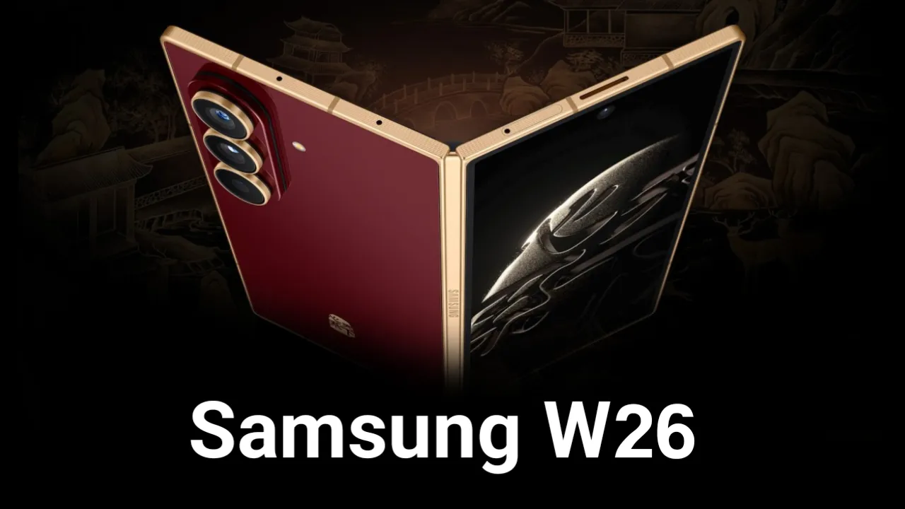 سامسونج تعلن عن أطلاق هاتف Samsung W26 في الصين مع دعم الاتصال عبر الاقمار الصناعية وهدايا مجانية