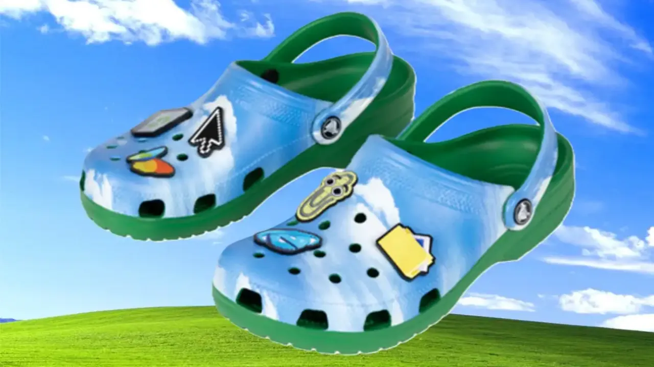 مايكروسوفت أحذية Crocs التي تعمل بنظام Windows XP متاحة رسمياً