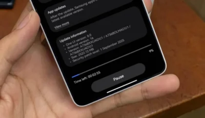 هاتف Samsung Galaxy A73 يحصل على تحديث Android 16 واجهة One UI 8 وهو آخر تحديث له