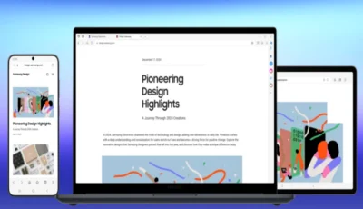 وآخيراً سامسونج تطلق متصفح Samsung Internet نسخة سطح المكتب على الكمبيوتر