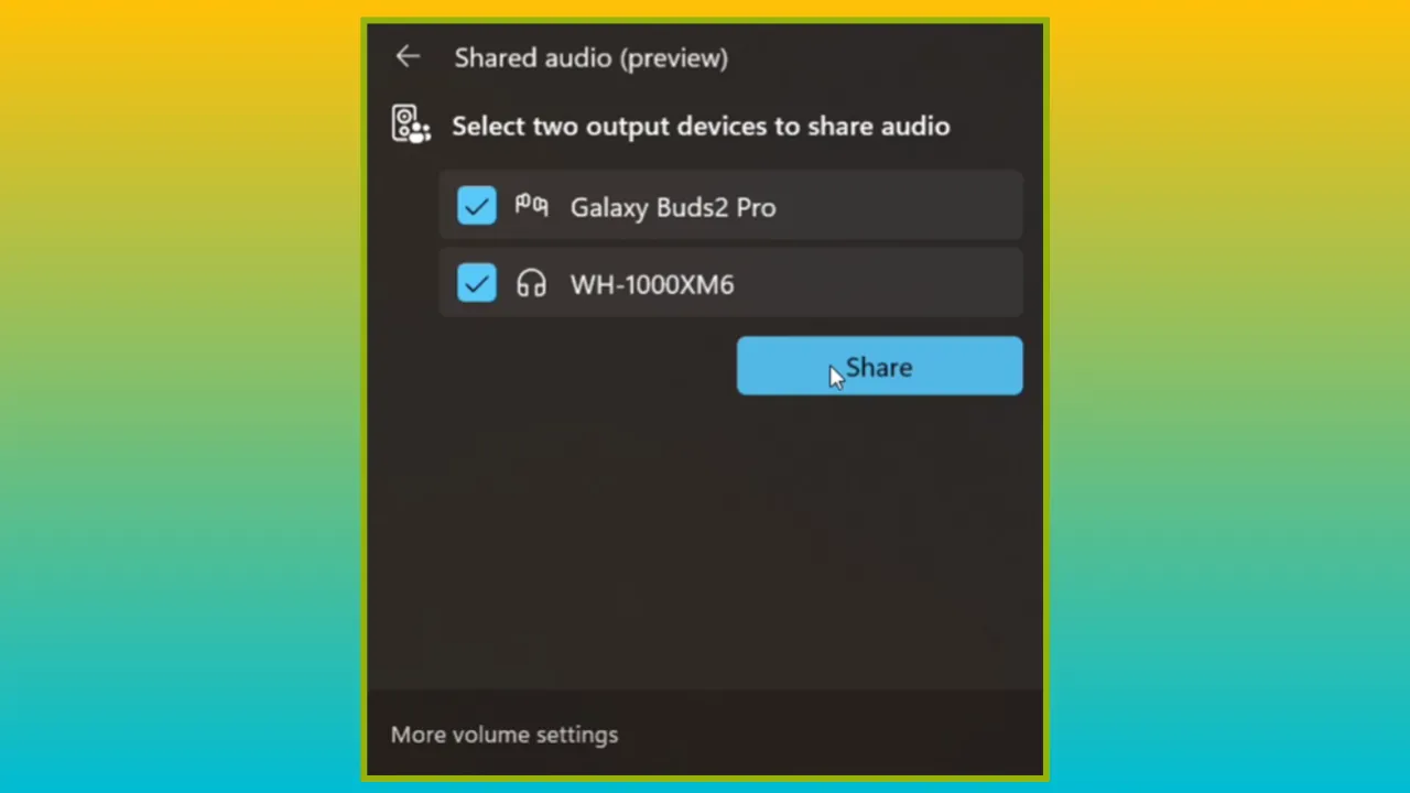 مايكروسوفت ميزة مشاركة الصوت عبر الابلوتوث على أكثر من سماعة وصلت إلى بعض مستخدمي Windows 11