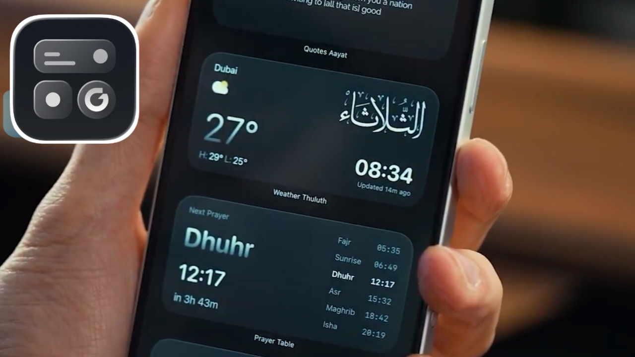تطبيق glassify آخر أصدار لهواتف أندرويد وآيفون لتخصيص الشاشة الرئيسية