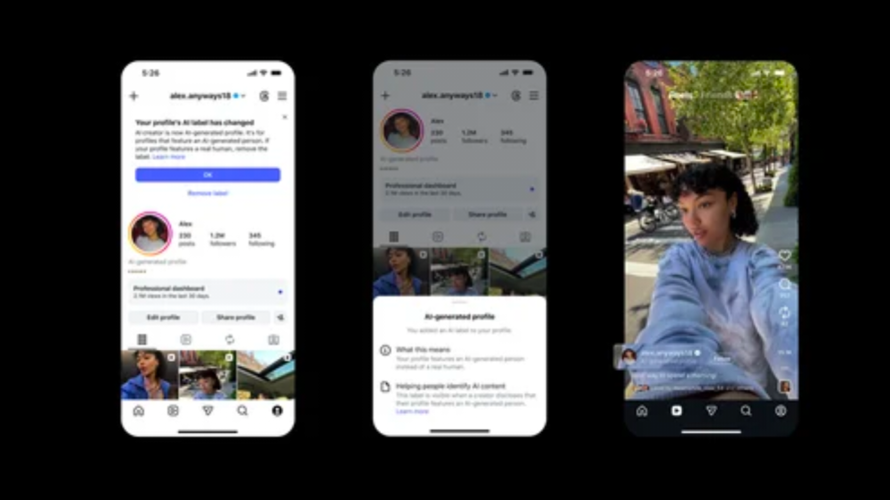 منصة Instagram تقيد حسابات المؤثرين الوهميين بالذكاء الاصطناعي في حال غياب الإفصاح الواضح